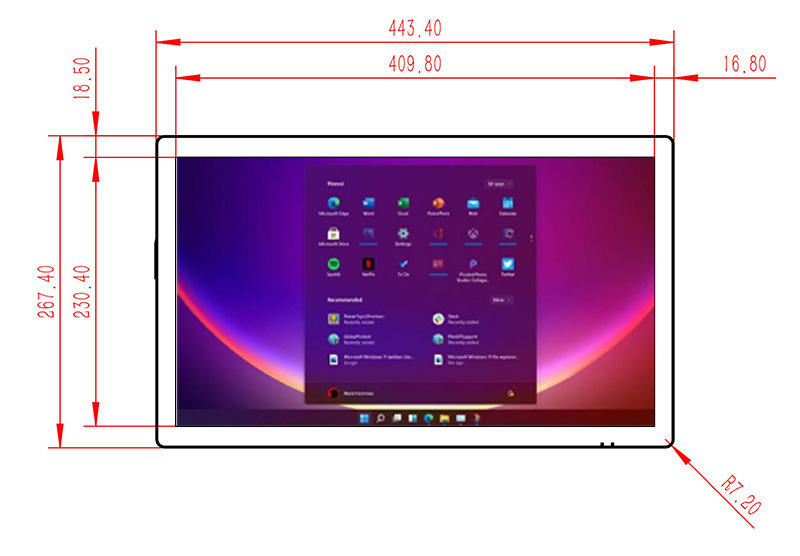 Windows电容广告查询机厂家