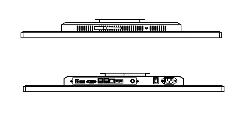 Windows电容触摸广告机厂家价格