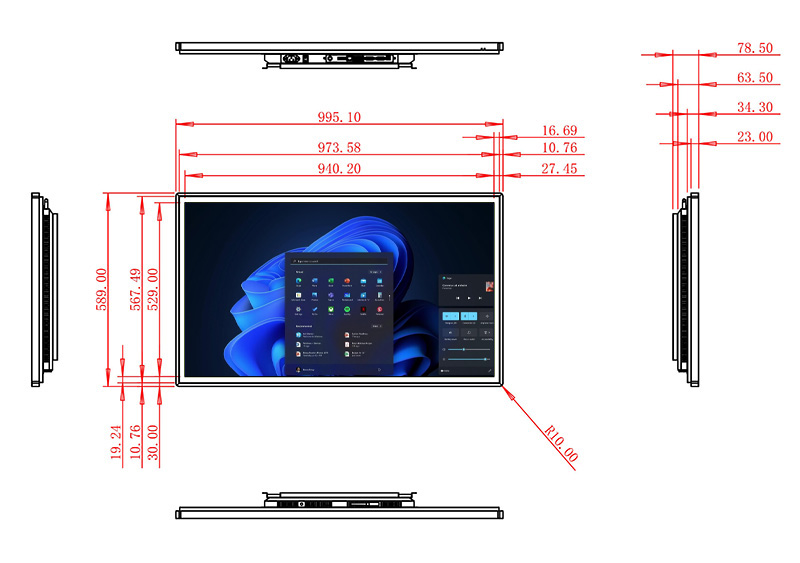 Windows红外液晶触摸一体机