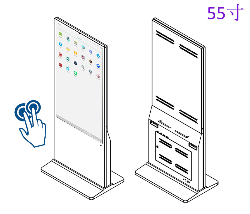 广告机安卓电容触屏