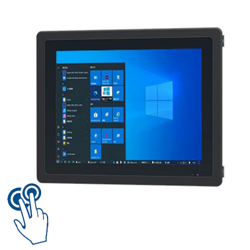 12.1寸嵌入式工业电容触摸显示器 Windows操作系统外嵌工控一体机