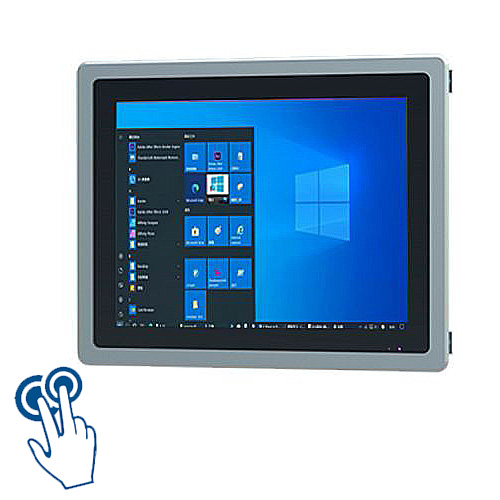 12.1寸嵌入式工业电容触摸显示器 Windows操作系统外嵌工控一体机