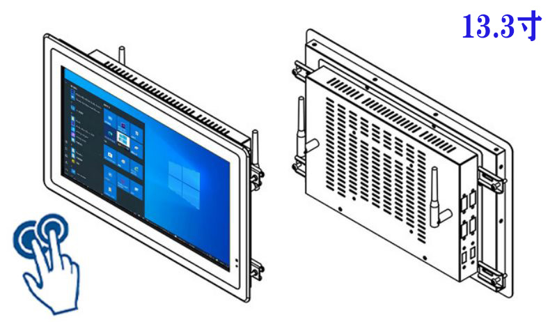 触摸式工控机