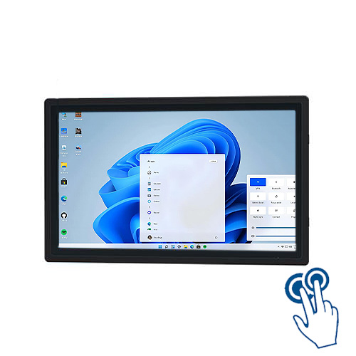 23.8寸外嵌式工控一体机嵌入式工业触摸平板电脑一体机Windows工控机