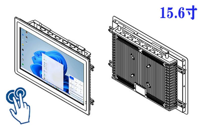 嵌入式连接触摸屏