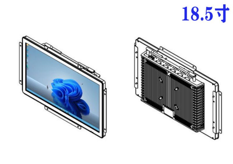 18.5寸工业控制嵌入式电脑